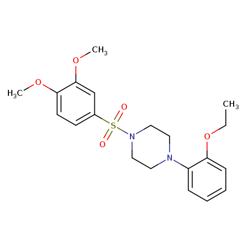 1-(3,4-dimethoxybenzenesulfonyl)-4-(2-ethoxyphenyl)piperazine