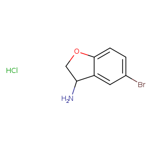 5-Bromo-2,3-dihydro-benzofuran-3-ylaminehydrochloride