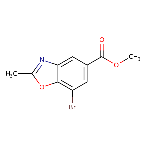 methyl7-bromo-2-methyl-1,3-benzoxazole-5-carboxylate