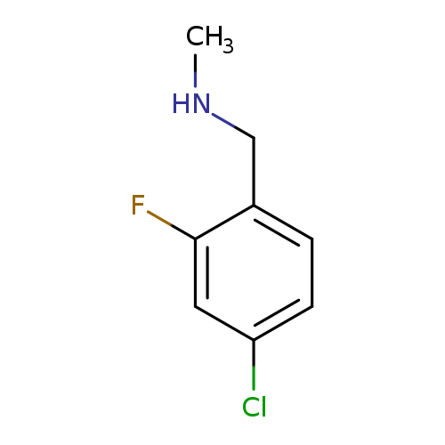 [(4-Chloro-2-fluorophenyl)methyl](methyl)amine
