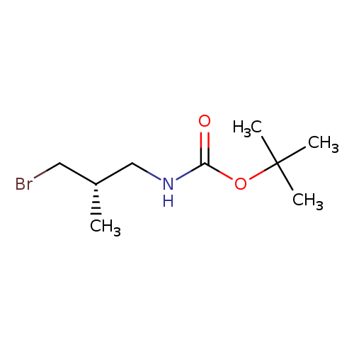 tert-butyl N-[(2S)-3-bromo-2-methylpropyl]carbamate
