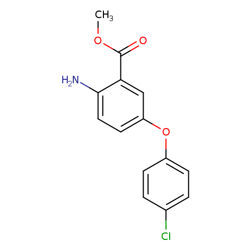 methyl 2-amino-5-(4-chlorophenoxy)benzoate
