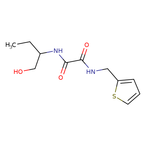 N-(1-hydroxybutan-2-yl)-N'-[(thiophen-2-yl)methyl]ethanediamide