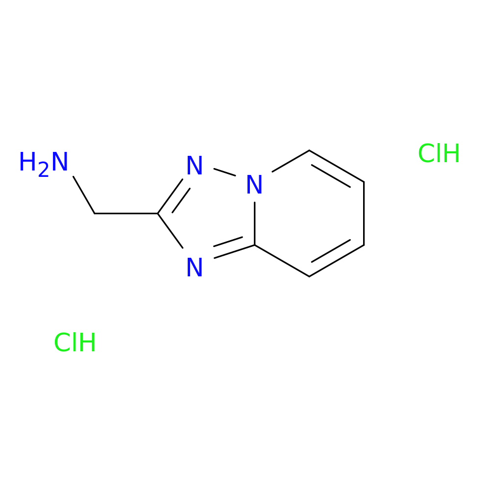 1-{[1,2,4]triazolo[1,5-a]pyridin-2-yl}methanamine dihydrochloride