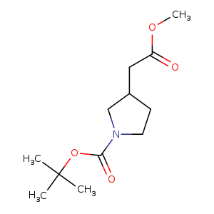 Methyl 1-Boc-3-pyrrolidine acetate