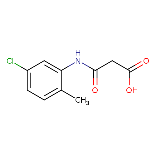 3-[(5-Chloro-2-methylphenyl)amino]-3-oxopropanoic acid