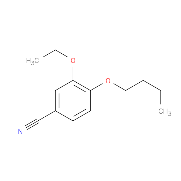 Benzonitrile, 4-butoxy-3-ethoxy- (9CI)