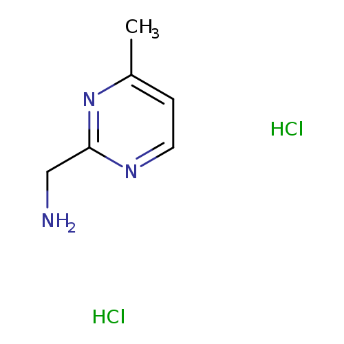 (4-Methylpyrimidin-2-yl)methanamine dihydrochloride
