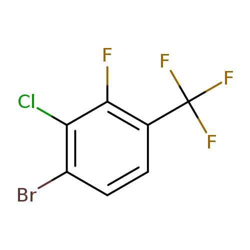 Benzene, 1-bromo-2-chloro-3-fluoro-4-(trifluoromethyl)-