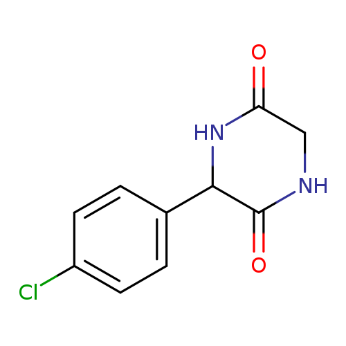 3-(4-Chlorophenyl)piperazine-2,5-dione