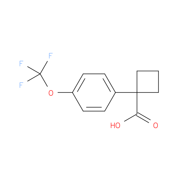 1-(4-(Trifluoromethoxy)Phenyl)Cyclobutane-1-Carboxylic Acid