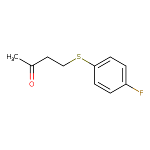 2-Butanone, 4-[(4-fluorophenyl)thio]-
