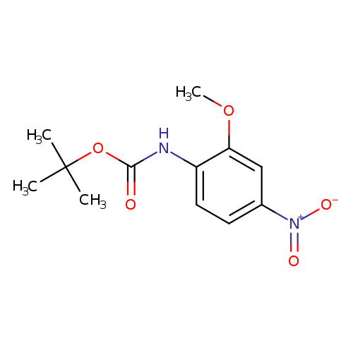 Carbamic acid, (2-methoxy-4-nitrophenyl)-, 1,1-dimethylethyl ester