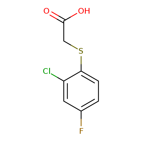 2-(2-CHLORO-4-FLUOROPHENYLTHIO)ACETIC ACID