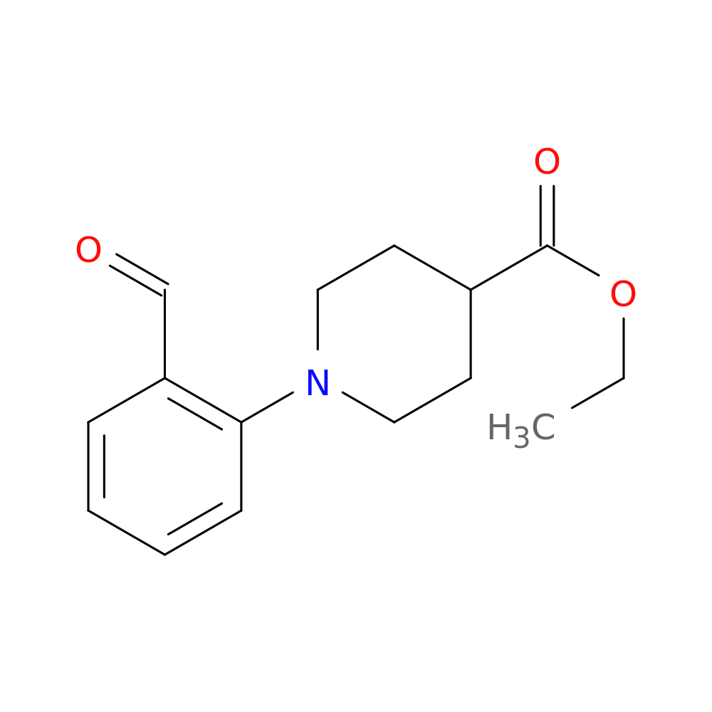 1-(2-FORMYLPHENYL)PIPERIDINE-4-CARBOXYLIC ACID ETHYL ESTER