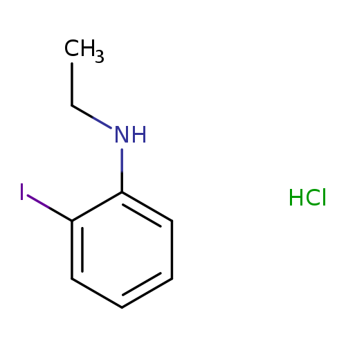 N-ethyl-2-iodoaniline hydrochloride