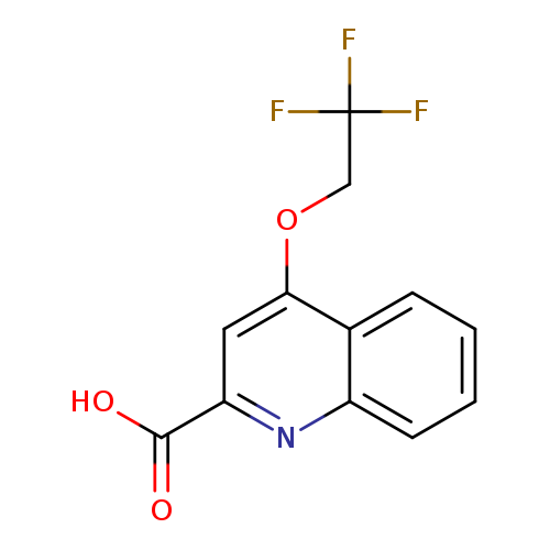 4-(2,2,2-trifluoroethoxy)quinoline-2-carboxylic acid