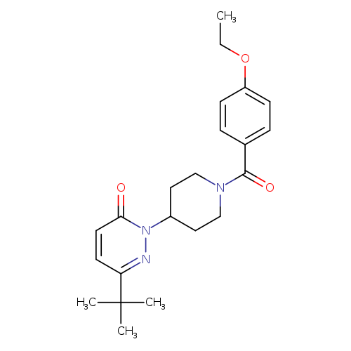 6-tert-butyl-2-[1-(4-ethoxybenzoyl)piperidin-4-yl]-2,3-dihydropyridazin-3-one