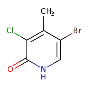 5-bromo-3-chloro-4-methyl-1H-pyridin-2-one