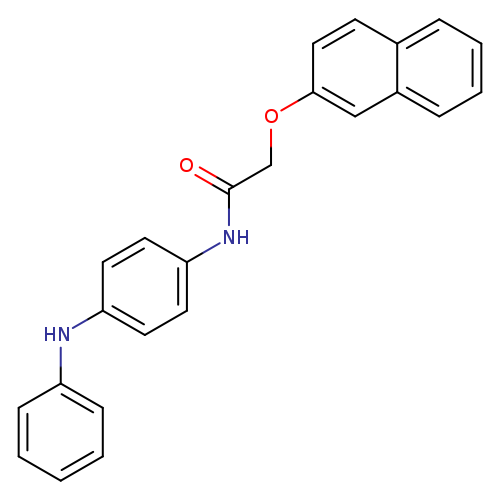 2-(naphthalen-2-yloxy)-N-[4-(phenylamino)phenyl]acetamide