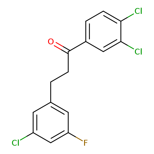 3-(3-Chloro-5-fluorophenyl)-3',4'-dichloropropiophenone