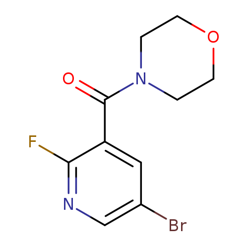 Morpholine, 4-[(5-bromo-2-fluoro-3-pyridinyl)carbonyl]-
