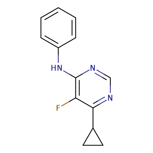6-cyclopropyl-5-fluoro-N-phenylpyrimidin-4-amine