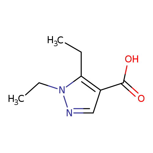 1,5-Diethyl-1h-pyrazole-4-carboxylic acid
