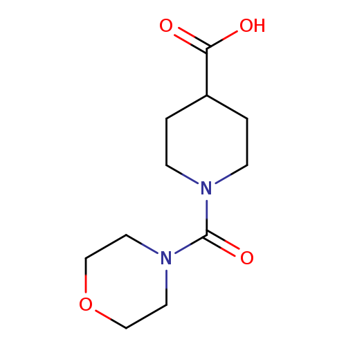 1-(morpholine-4-carbonyl)piperidine-4-carboxylic acid