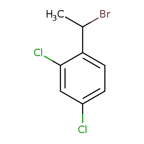 Benzene, 1-(1-bromoethyl)-2,4-dichloro-