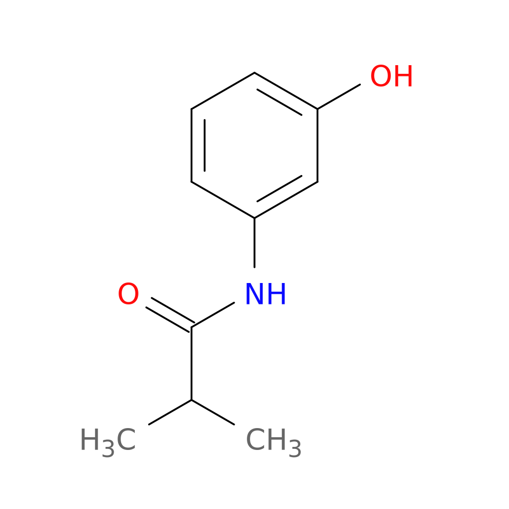 N-(3-hydroxyphenyl)-2-methylpropanamide
