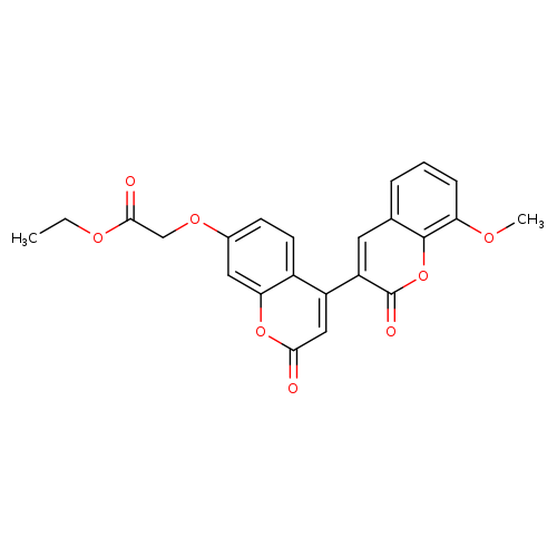 ethyl 2-({8-methoxy-2,2'-dioxo-2H,2'H-[3,4'-bichromene]-7'-yl}oxy)acetate