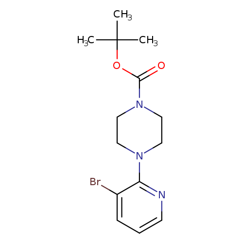 tert-Butyl 4-(3-bromopyridin-2-yl)piperazine-1-carboxylate