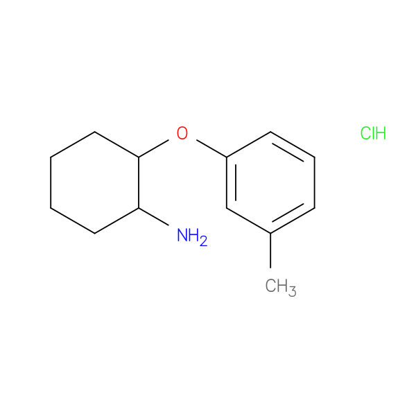 2-(3-methylphenoxy)cyclohexan-1-amine hydrochloride