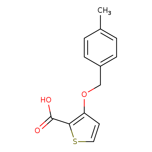3-((4-Methylbenzyl)oxy)thiophene-2-carboxylic acid