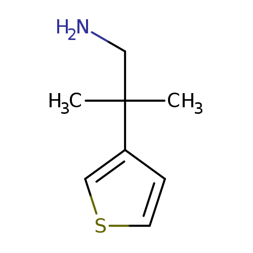 [2-Methyl-2-(3-thienyl)propyl]amine