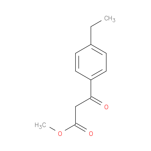 methyl 3-(4-ethylphenyl)-3-oxopropanoate