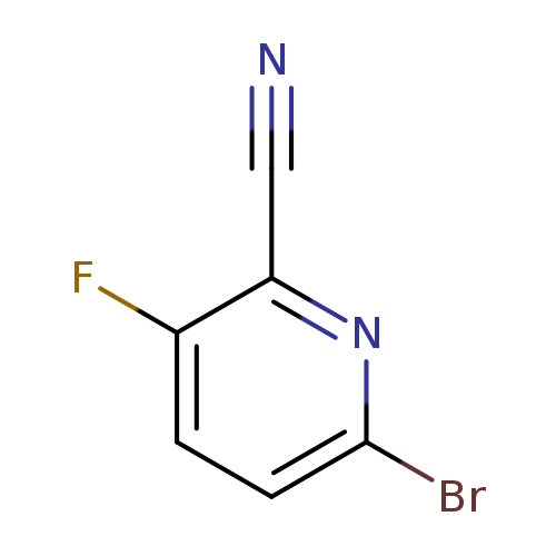 2-Pyridinecarbonitrile, 6-bromo-3-fluoro-