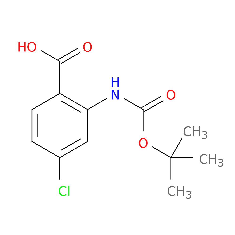 2-((tert-Butoxycarbonyl)amino)-4-chlorobenzoic acid