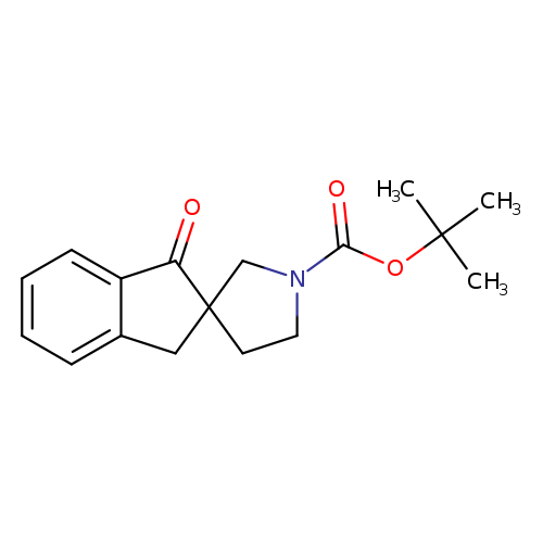 tert-butyl1-oxo-1,3-dihydrospiro[indene-2,3'-pyrrolidine]-1'-carboxylate