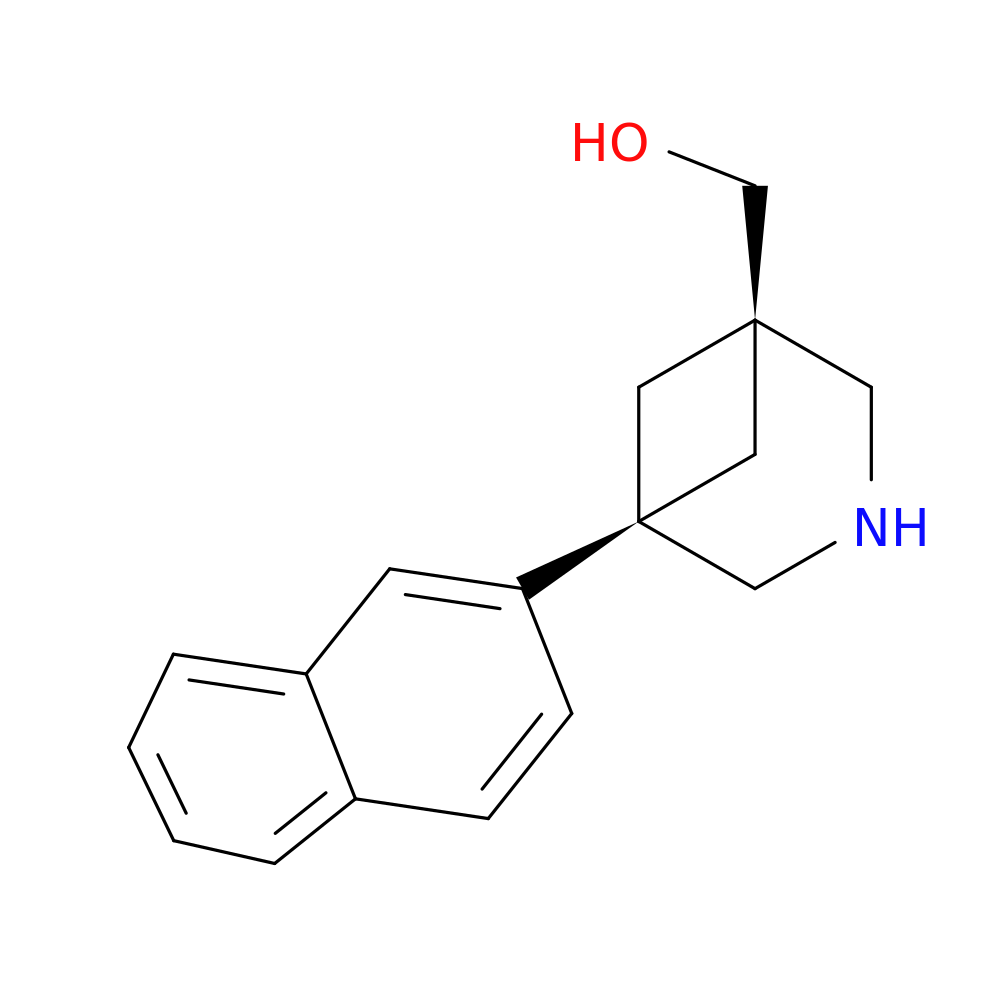 [5-(naphthalen-2-yl)-3-azabicyclo[3.1.1]heptan-1-yl]methanol