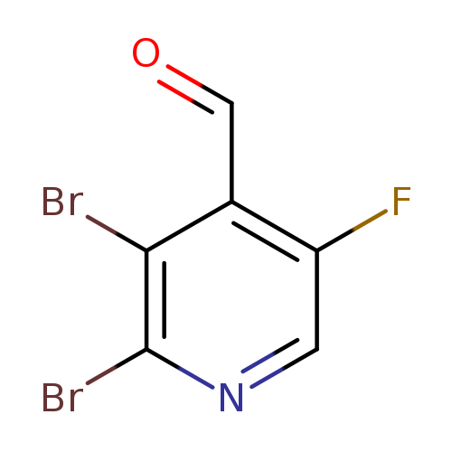 2,3-dibromo-5-fluoropyridine-4-carbaldehyde