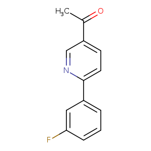 1-(6-(3-Fluorophenyl)pyridin-3-yl)ethanone