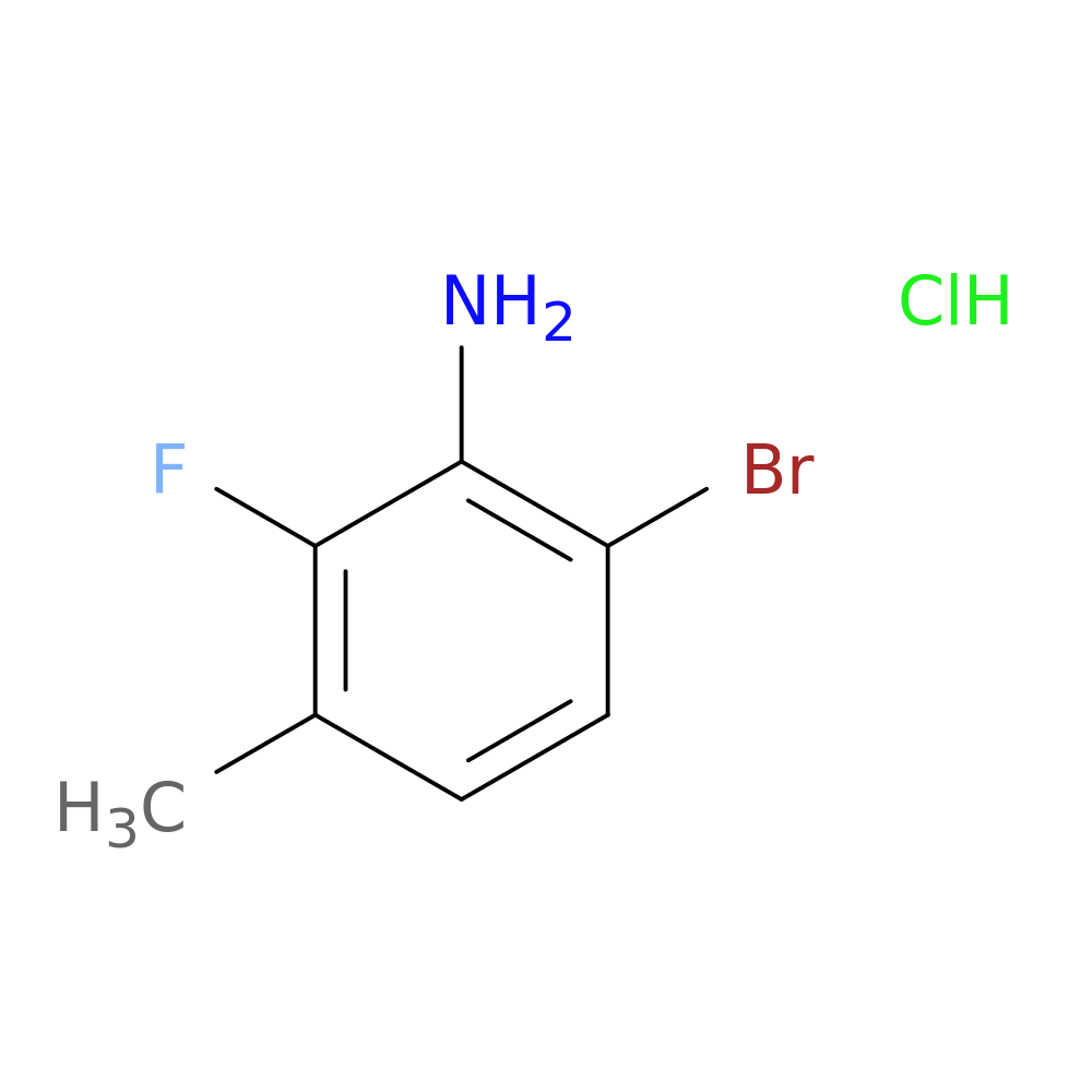 6-bromo-2-fluoro-3-methylaniline hydrochloride