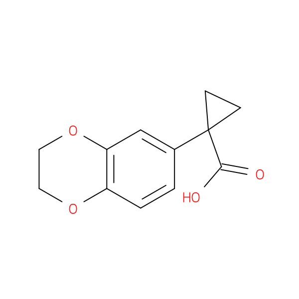 1-(2,3-Dihydrobenzo[B][1,4]Dioxin-6-Yl)Cyclopropane-1-Carboxylic Acid