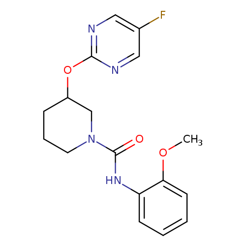 3-[(5-fluoropyrimidin-2-yl)oxy]-N-(2-methoxyphenyl)piperidine-1-carboxamide