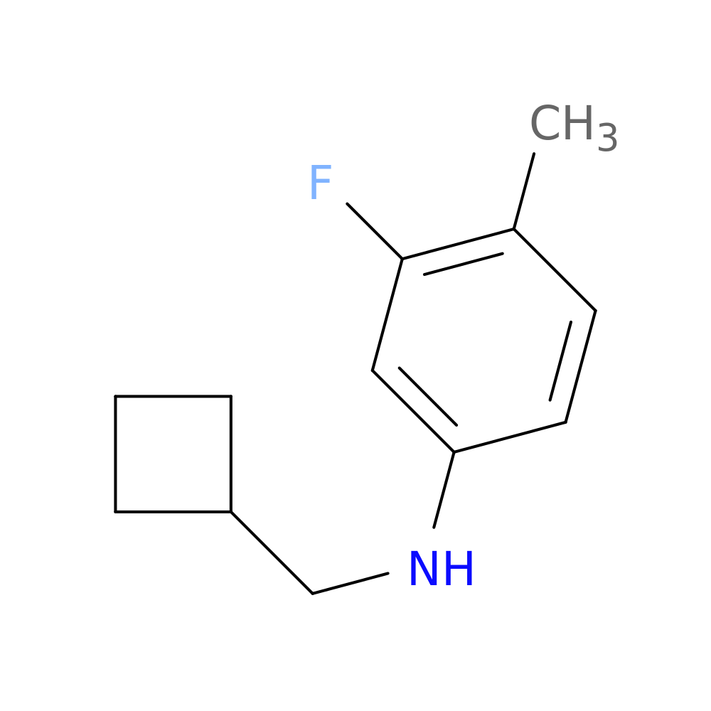 N-(Cyclobutylmethyl)-3-fluoro-4-methylaniline