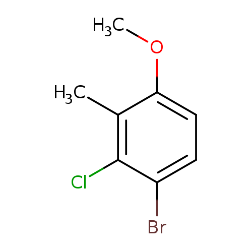 1-Bromo-2-chloro-4-methoxy-3-methylbenzene