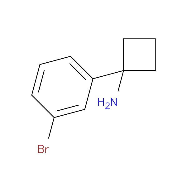 1-(3-Bromophenyl)cyclobutanamine