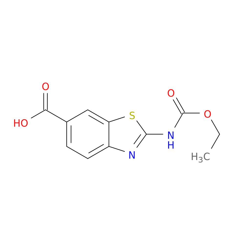 2-[(Ethoxycarbonyl)amino]-1,3-benzothiazole-6-carboxylic acid